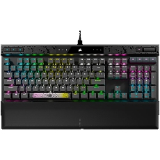 CORSAIR K70 MAX RGB Magnetic-Mechanical Backlit RGB LED MGX Black PBT Keycaps