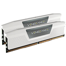 Corsair DDR5, 5600MT/s 32GB 2x16GB DIMM, Unbuffered, 36-36-36-76, Std PMIC, XMP 3.0, VENGEANCE DDR5 White Heatspreader, Black PCB, 1.25V