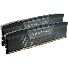 CORSAIR DDR5, 6000MT/s 64GB 2x32GB DIMM, 30-36-36-76, Std PMIC, AMD EXPO, VENGEANCE DDR5 Black Heatspreader, Black PCB, 1.4V