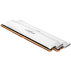Crucial Pro Overclocking 32GB Kit (2x16GB) DDR5-6000 UDIMM CL36 White (16Gbit)