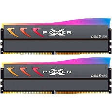 Silicon Power XPOWER Storm DDR5 RGB Gaming UDIMM, 32GB(16GBx2), 6000MT/s (PC5-48000) CL36  Dual Pack 1.35V