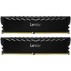 Lexar 2x8GB THOR DDR4 3600 UDIMM XMP Memory with Black heatsink. Dual pack