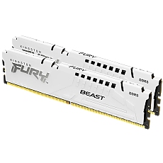 Kingston 64GB 6000MT/s DDR5 CL30 DIMM (Kit of 2) FURY Beast White EXPO