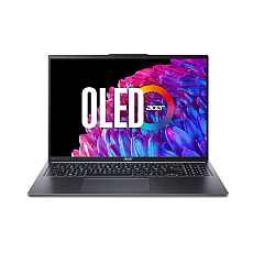 Acer Swift Go 16, SFG16-72-73WT,Intel Core Ultra 7 155U(up to 4.80GHz, 12MB), 16" 3.2K OLED (3200x2000) 120Hz, 32 GB LPDDR5X on board, 1000GB  NVMe SSD,Intel Graphics,QHD Cam, WiFi 6E, BT 5.3, Micro SD card,Backlit Kbd, Win 11 Home, Steel Gray