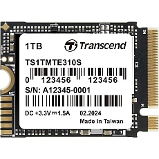 Transcend 1TB, M.2 2230, PCIe Gen4x4, NVMe, 3D TLC, DRAM-less