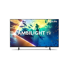Philips 43PUS8010/12, 43" 4K UHD LED, 3840x2160p, 60Hz, DVB-T/T2/T2-HD/C/S/S2, 60Hz, Ambilight 3, Pixel Precise UHD, HDR+, Titan OS, Dolby Atmos & DTS:X, 3*HDMI, 2*USB, VRR, 802.11ac, BT 5.2, 20W RMS, Black