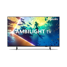 Philips 50PUS8010/12, 50" 4K UHD LED, 3840x2160p, 60Hz, DVB-T/T2/T2-HD/C/S/S2, 60Hz, Ambilight 3, Pixel Precise UHD, HDR+, Titan OS, Dolby Atmos & DTS:X, 3*HDMI, 2*USB, VRR, 802.11ac, BT 5.2, 20W RMS, Black