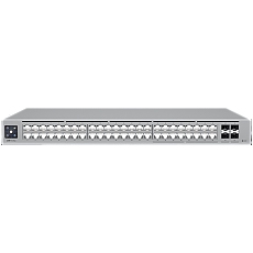 Ubiquiti 48-port, Layer 3 Etherlighting switch with 2.5 GbE, 16x 2.5 GbE RJ45 ports, 32x  GbE RJ45 ports, 4x 10G SFP+ ports