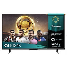 Hisense 50" E7Q Pro, 4K Ultra HD 3840x2160, QLED, Quantum Dot, 144Hz, HDR 10+ adaptive, HLG, Dolby Vision, DTS Virtual X, Smart TV, WiFi 5GHz, WiFi Direct, BT, Anyview Cast, 3xHDMI, 2xUSB, LAN, CI+, DVB-T2/C/S2, Black