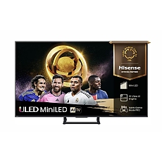 Hisense 55" E8Q, 4K Ultra HD 3840x2160, ULED, Quantum Dot,144 Hz,HDR 10+, HLG, Dolby Vision, DTS Virtual X, Smart TV, WiFi, Light Sensor, BT, Anyview Cast, 4xHDMI, 2xUSB, LAN, CI+, DVB-T2/C/S2, Singale Stand, Black