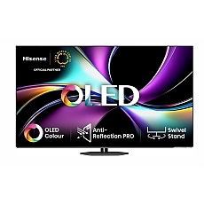 Hisense 55" A85Q, 4K UHD OLED Smart TV, 120Hz, 1000 nits,HDMI 2.1, Game Mode Pro, AMD FreeSync Premium, Dolby Vision IQ & Atmos, Bluetooth, Alexa Built-in, Black