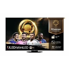 Hisense 55" U8Q, 4K Ultra HD 3840x2160, Mini Led Pro, FALD, Quantum Dot, 165Hz, IPS, HDR 10+, HLG, Dolby Vision IQ, Dolby Atmos, Smart TV,Light Sensor,WiFi 5GHz, WiFi Direct, BT, Anyview Cast, 3xHDMI, 2xUSB,1x USB (3.0) , LAN, CI+, DVB-T2/C/S2, Black