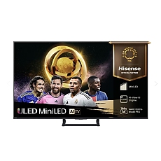 Hisense 65"E8Q, 4K Ultra HD 3840x2160, ULED, Quantum Dot,144 Mhz, HDR 10+, HLG, Dolby Vision, Smart TV,Light Sensor,WiFi Direct, BT, Anyview Cast,Built-in,Subwoofer, 4xHDMI, 2xUSB, LAN, CI+, DVB-T2/C/S2, Black