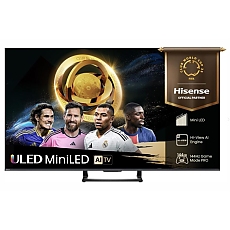 Hisense 75"U7Q, 4K Ultra HD 3840x2160, ULED, FALD, Quantum Dot, 144Hz, IPS, HDR 10+, HLG, Dolby Vision IQ, Dolby Atmos, Smart TV, WiFi 5GHz, WiFi Direct, BT, Anyview Cast,light sensor, 4xHDMI, 2xUSB, LAN, CI+, DVB-T2/C/S2, Black