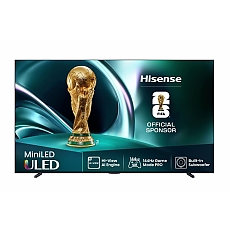 Hisense 85"U7Q, 4K Ultra HD 3840x2160, ULED, FALD, Quantum Dot, 144Hz, IPS, HDR 10+, HLG, Dolby Vision IQ, Dolby Atmos, Smart TV, WiFi 5GHz, WiFi Direct, BT, Anyview Cast,light sensor, 4xHDMI, 2xUSB, LAN, CI+, DVB-T2/C/S2, Black