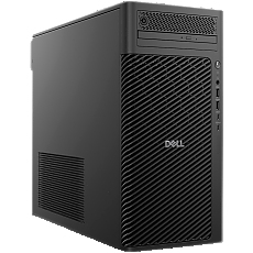 Dell Pro Max Tower T2 (FCT2250), Intel Core Ultra 7 265 (20C, 20T, 30MB cache, up to 5.3GHz), 32GB (2x16GB) DDR5, 1TB M.2 SSD, NVIDIA RTX A1000 Graphics, BG KBD, Mouse, Ubuntu, 3Y ProSupport