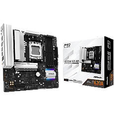 ASROCK MB Desktop A620AM Pro RS, AM5, 4x DDR5, 1x PCIe 4.0 x16, 1x PCIe 3.0 x16, 2x Hyper M.2(PCIe Gen4x4), 1x Ultra m.2, 2x SATA3 6.0 Gb/s, 1x HDMI, 1x DP, 1x Gbit LAN, 5x USB 3.0, 2x USB-C, 6x USB 2.0, Micro ATX ASROCK MB Desktop A620AM Pro RS, AM5, 4x DDR5, 1x PCIe 4.0 x16, 1x PCIe 3.0 x16, 2x Hyper M.2(PCIe Gen4x4), 1x Ultra m.2, 2x SATA3 6.0 Gb/s, 1x HDMI, 1x DP, 1x Gbit LAN, 5x USB 3.0, 2x USB-C, 6x USB 2.0, Micro ATX