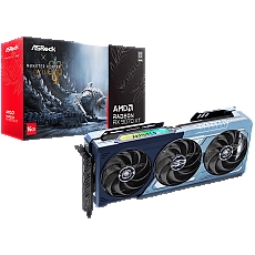 ASROCK Video Card AMD Radeon RX 9070 XT Monster Hunter 16GB GDDR6 256-bit, 1x HDMI 2.1b, 3x DP 2.1a, 2x 8-pin PWR connector, PCIe 5.0 x16, recommended PSU 800W, 298 x 131 x 58 mm, 2.9-slot, 90-GA6FZZ-00UANZ