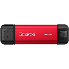Kingston 512GB Dual USB-A/C Portable SSD, Up to 1050MB/s USB 3.2 Gen 2