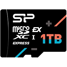 SILICON POWER, 1TB, microSD EX,1TB,UHS-I,PCIe Gen3x1,U3,V30,A1