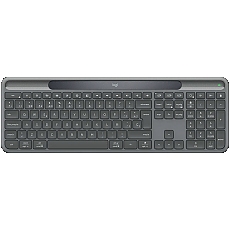 LOGITECH Slim Solar+ - GRAPHITE - US INT'L - 2.4GHZ/BT -  INTNL-973 - UNIV B2C