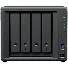 Synology DiskStation DS425+ Tower, 4-Bays 3.5'' SATA HDD/SSD, 2 x M.2 2280 NVMe SSD slot, CPU Intel Celeron J4125  4-core 2.0 GHz, 2 GB DDR4 non-ECC SODIMM, 1x RJ-45 2.5 GbE LAN, 1x RJ-45 1GbE LAN Port; 2x USB 3.2;  2.18 kg; 3yr warranty