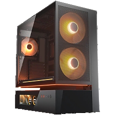 COUGAR CFV235 Mesh Vision PC Case, Mid Tower, Black