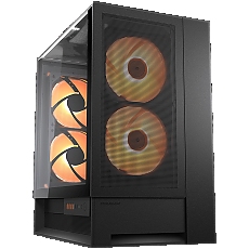 COUGAR OmnyX PC Case, Mid Tower, Black