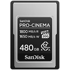SANDISK PRO-CINEMA CFexpress Type A Card 480GB