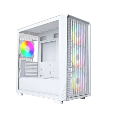 Montech кутия Case mATX - X5M (W) - 4 x 120 mm A-RGB, USB-C