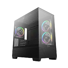 DeepCool кутия Case ATX - CG380 3F - 3 ARGB Fans, USB-C