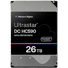 HDD Server WD/HGST ULTRASTAR DC HC590 (3.5’’, 26TB, 512MB, 7200RPM, SATA 6Gb/s, 512E SE NP3) SKU: 0F65672