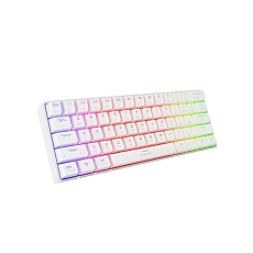 Genesis Mechanical Gaming Keyboard Thor 660 G2 Wireless RGB Backlight WHITE GATERON RED