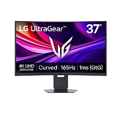 LG 37G800A-B, 36.5" UltraGear VA Curved, 1ms (GtG), 165Hz, 4000:1, 400cd/m2, 4K UHD (3840x2160), FreeSync, DAS, VRR, HDR 10, DCI-P3 95%, USB-C (PD 65W), AI, HDMI, DisplayPort, Speacers 5W x 2, Height Adjustable,Tilt, Swivel, Black