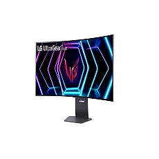 LG 39GS95QE-B, 39" Ultragear OLED 0.03ms (GtG), 21:9 Curved Gaming WQHD+ (3440x1440), 240Hz, 1000:1, 275 cd/m2, 1000:1, DCI-P3 98%, AMD FreeSync, NVIDIA G-Sync, VRR, HDR 400 ,PBPin PIP, USB Down/Up-stream, HDMI, DisplayPort, Tilt, Height, Swivel, Black