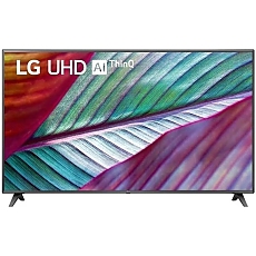 LG 50UR78GC0LK, 50" 4K UltraHD TV 3840 x 2160, DVB-T2/C/S2, Smart TV LG ThinQ, 4K Upscaling, HDR10 Pro, HGiG, HLG, Built-in Wi-Fi, AI Sound Virtual 5.1 Up-mix, Simplink, HDMI, LAN, USB, Bluetooth, SPDIF, Hotel mode, Ceramic Black