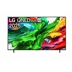 LG 86QNED85A3C, 86" 4K QNED HDR Smart TV, 3840x2160, 120Hz Native (VRR 144Hz), DVB-T2/C/S2, ?8 AI, HDR 10 PRO, webOS 25 ThinQ, 4K Upscaling, WiFi 6, Dolby Vision, FreeSync, Google Cast, Bluetooth 5.3, AirPlay 2, LAN, CI, HDMI, SPDIF, 2 pole Stand
