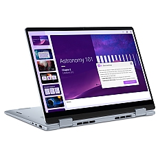 Dell 14 Plus 2-in-1 DB04250, Intel Ultra 9 288V (48 TOPS NPU, 8 cores, up to 4.1 GHz), 14" 16:10 FHD+(1920x1200) Touch 300nits WVA AG, 32GB, LPDDR5X, 8533MT/s (onboard), 1TB M.2 SSD PCIe, Intel Arc, FHD RGB and Mic, Wi-Fi 7, FPR, Backlit Kb, Win 11 Pro,