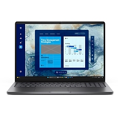 Dell Pro 16 PC16250, Intel 5 120U (10 cores, up to 5.0 GHz), 16" FHD+(1920x1200) 300nits AG, 8 GB: 1x8 GB, DDR5, 5600 MT/s, 512 GB TLC SSD, Intel Graphics, FHD HDR IR Cam and Mic, Wi-Fi 6E, FPR, Backlit Kb, Win11 Pro, Magnetite, 3Y PS