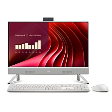 Dell 24 All-in-One EC24250, Intel Core i5-1334U (12 MB cache, 10 cores, 12 threads, up to 4.60GHz), 23.8" FHD (1920x1080) AG WVA, 16GB, 2x8GB, DDR5, 5200 MT/s, 512GB M.2 PCIe SSD, Intel Iris Xe Graphics, Triangle Stand, 5MP IR Tilt Cam, WiFi 6E+BT, Wirel