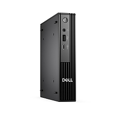 Dell Pro Micro QCM1250, Intel Core Ultra 5 235T (13 TOPS NPU, 14 cores, up to 5.0GHz), 16 GB: 1 x 16 GB, DDR5, up to 5600 MT/s, 512GB SSD, Integrated Graphics, Wi-Fi 6E, Bulgarian Keyboard&Mouse, 90W, Win 11Pro, 3Y PS
