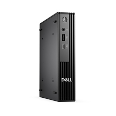 Dell Pro Micro QCM1255, AMD Ryzen 5 8500GE (6 cores, up to 5.0GHz), 16 GB: 1 x 16 GB, DDR5, up to 4800 MT/s, 512GB SSD, Integrated Graphics, Wi-Fi 6, Bulgarian Keyboard&Mouse, 65W, Ubuntu, 3Y PS