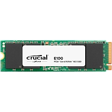 Crucial E100 2TB SSD PCIe 4.0 Gen4 M.2 2280 NVMe, Read/Write: 5000/3000 MB/s