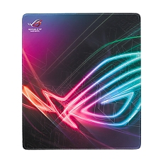 Asus ROG Strix Edge large, vertical gaming mouse pad with gaming-optimized surface, full-color anti-fray stitched edges and a non-slip rubber base
