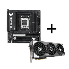 Asus TUF Gaming B850M Plus Wi-Fi + Asus TUF Gaming GeForce RTX 5070 12GB GDDR7 OC