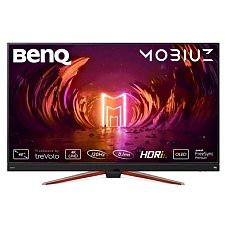 BenQ MOBIUZ EX480UZ 48" OLED, 4K 3840x2160 UHD, 0.1ms GtG, 120Hz, 98% P3 wide color, HDR 1000, 10-bit color, PIP/PBP, FreeSync Premium, HDMI2.1 x2, DP1.4 x1, USB-C 90Wx1, USB hub, treVolo 2.1CH Sp. (5Wx2, 10W woofer), SPDIF, VESA 200x200mm, Silver