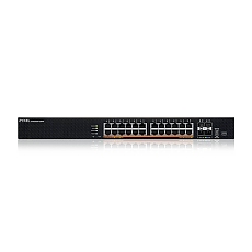 ZyXEL XMG2230-28HP, L3 Access Switch,  24x 2.5G AC:700W PoE , DC:1440W PoE, 4 x SFP+ Uplink, incl 1 yr NebulaFlex Pro