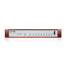 Zyxel USG FLEX 100 H, 8 Gigabit user-definable ports, 1*USB with 1 YR Gold Security Pack