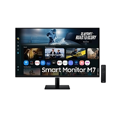 Samsung LS32FM700 32" VA LED, SMART 3840x2160  3xUSB 2.0, 2xHDMI 1.4, Wi-Fi 5, Bluetooth, Speakers, Black