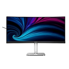 Philips, 34B2U5600C, 34" Curved, 1500R VA, WLED, 3440x1440@120Hz, 4ms GtG, 300cd m/2, 4000:1, 50M:1 SC, Adaptive Sync, FlickerFree, Eyesafe, 5Wx2, Tilt, Height Adjust, Swivel, 2xHDMI, DP, USB hub